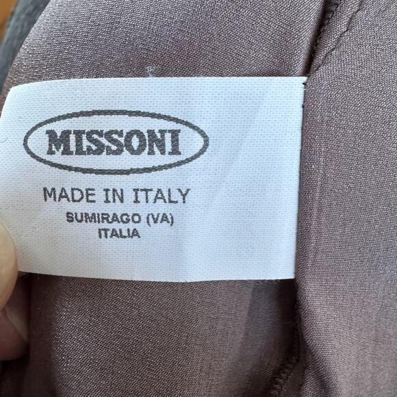 MISSONI Multicolor Paisley Pattern Crochet Mini Skirt - Picture 9 of 9